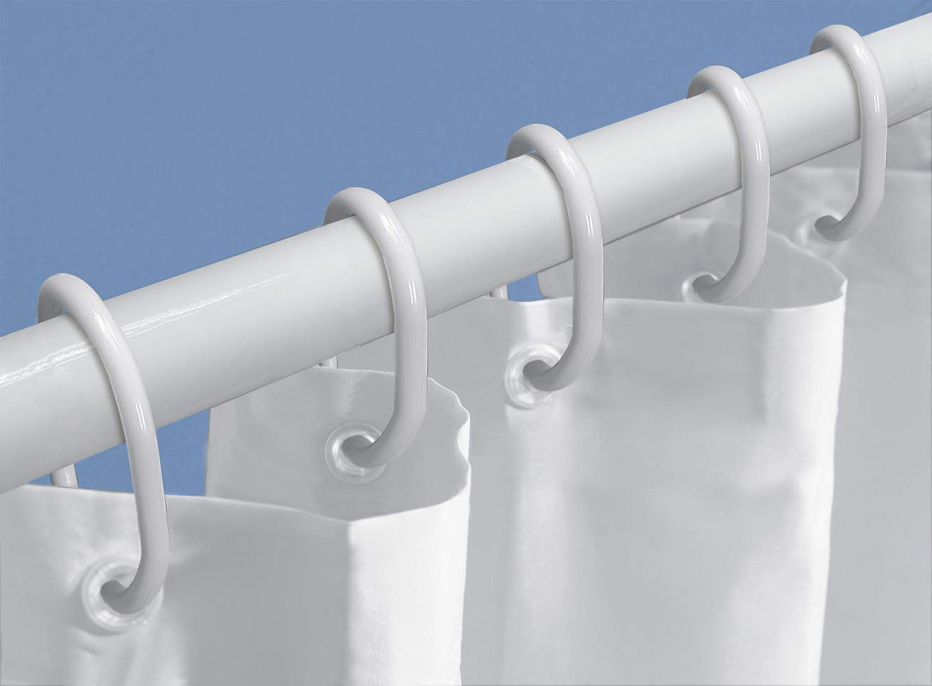 Kleine Wolke 3313100920 Accessories Shower Curtain Set Accessories 3–Piece 75–125 CM White