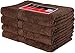 Utopia Towels 30x56 Inches Luxury Cotton Bath Towels, 4 Pack, Brown