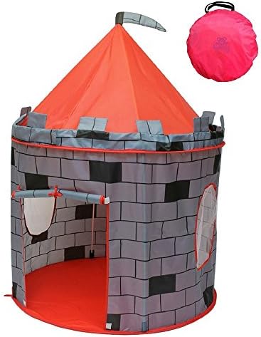 Play Tent - Knight Castle Tent for kids - Indoor/Outdoor Kids Tent - with free portable carry bag
