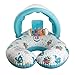 R • HORSE Baby Pool Float - Baby Swim Float Pool Toy with Mommy Swim Ring for 8 - 36 Months Old Baby - Removable Canopy with Water-polo and Fluorescent Wristband