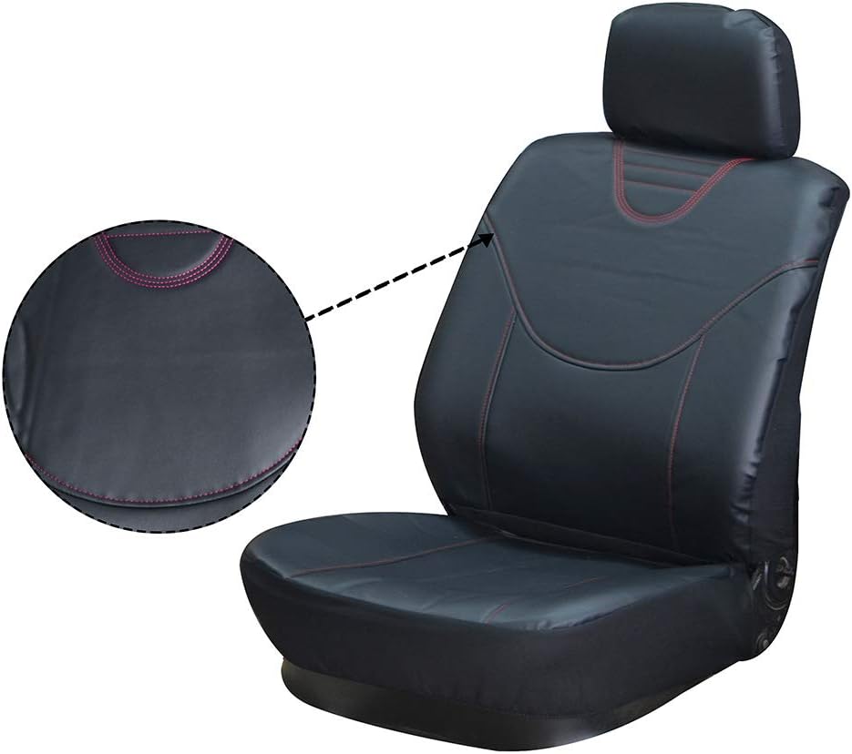 ECCPP Universal Car Seat Cover w/Headrest Cover 100