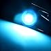 Dashboard Light,cciyu 50 Pack BA9S SMD Insrument Cluster Gauges Ash Tray Glove Box LED Light Bulbs 5Color 1815 1816 182 1889 1891