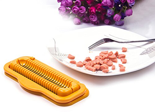 Binglinghua Hot Dog Cutter Sausage Peeler Salad Tool Ham Slicer Banana Cutter Safe Cutting Dicer Kitchen Tools