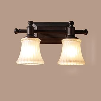 Huahua Amerikanischer Art Land Wand Licht Kamin Aufenthaltsraum Gang Wand Lampe Europaische Retro Eisen Nachttisch Nachttisch Spiegel Vordere Lampe Amazon De Beleuchtung