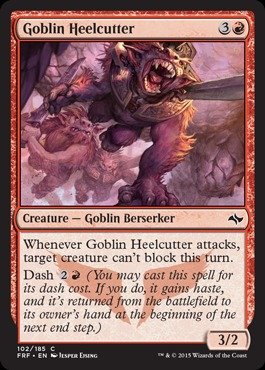 Magic: the Gathering - Goblin Heelcutter (102/185) - Fate Reforged