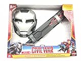 Marvel's captain america civil war iron man war machine mask and baton
