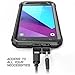 SUPCASE Unicorn Beetle Pro Series Case Designed for Galaxy J3 Emerge, Full-body Rugged Holster Case with Built-in Screen Protector for Samsung Galaxy J3 Emerge (2017 Release) (Black)