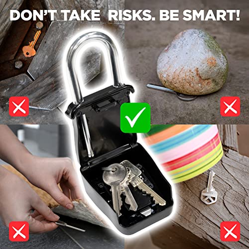 Lion Locks 12Pack Alpha Key Storage Lockbox, SetYourOwn Code Lock