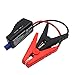 GOOLOO 400A Car Jump starter Cable 14 inch Intelligent Battery Booster Cable with Clamps - Booster Cable Clamps-Car Emergency Start the Battery Terminal (Black/Red)