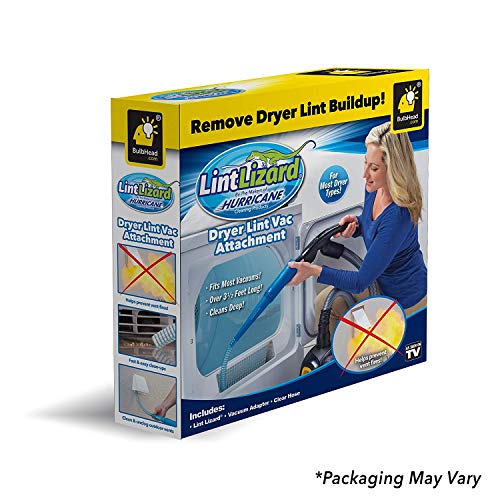 Official As Seen On TV Hurricane Lint Lizard Vacuum Hose Attachment by