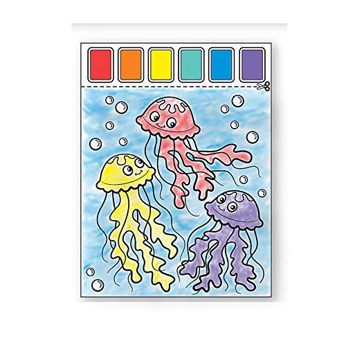 Melissa & Doug Paint With Water Activity Books Set Farm, Ocean, Safari