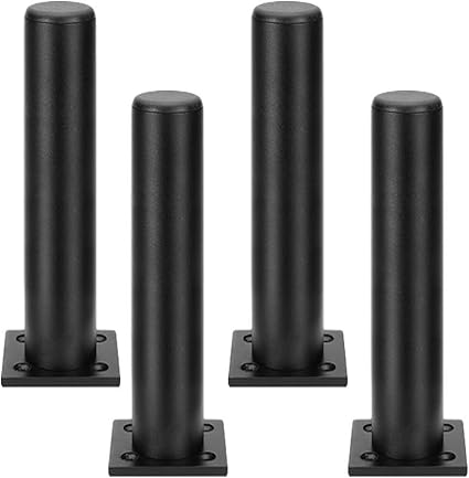 4 Patas de Muebles, Patas de gabinete, Patas de Mesa de Metal de