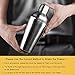 Cocktail Bar Shaker Set ASOMMET Stainless Steel Home Bar Tools Kit with 1/0.5oz jigger, Mixing Spoon, Pourers and Recipes for Mixing Martini, Mojito & More Drinks