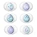 Tommee Tippee Newborn Pacifiers, Symmetrical Design, BPA-Free Binkies, 0-2m, 2-Count, Colors and Designs May Vary