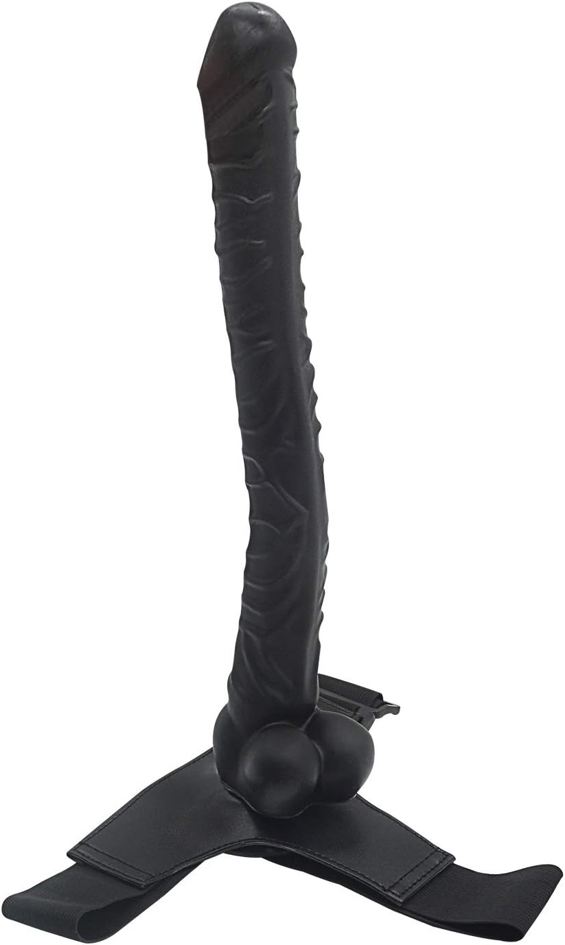 SXZHSMY001 Feel Like The Same16.53 Inches Strap-Ôn Black Harness Dido Mâ&Stürbâtоr