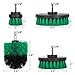 HIWARE 4 Pcs Drill Brush - White