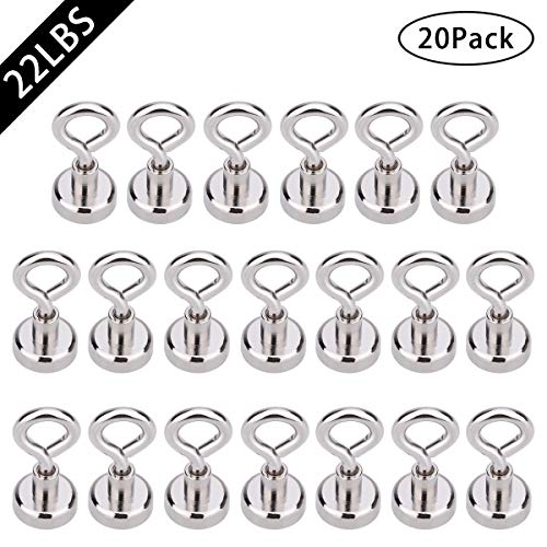 Huker Strong Magnets Hooks For Hanging Heavy Duty Neodymium