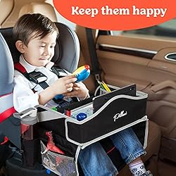 PILLANI Kids Travel Tray for Car - Car Seat Tray