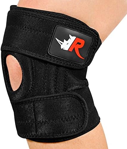 Large Knee Brace (w/ Bag) - Adjustable Support for Arthritis, Meniscus Tear, ACL, Running, Sports | Non-Slip Patella Protector Relieves Pain