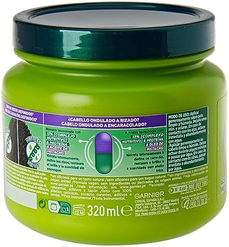 Máscara Fructis Hydrarizos, 320ml