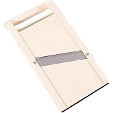 Benriner Mandoline Jumbo Slicer, Japanese Stainless Steel Blade, Beige