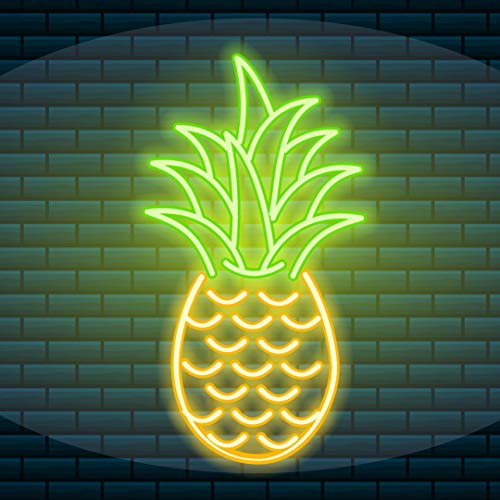 Aoos Custom Pineapple Tropical Summer Plant Dimmable Led Neon Signs Custom Options Color Size Electrical Battery Powered Wall Mounted Desktop Type Hanging In A Window Ceiling From Amazon Shefinds