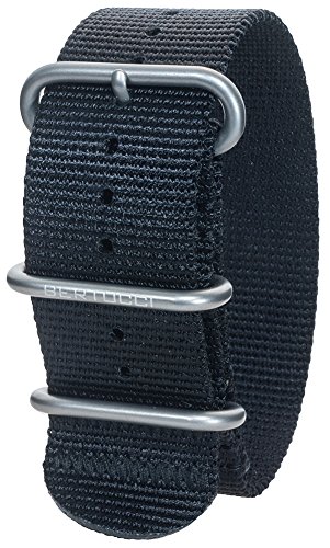 Bertucci DX3 B-114 Black 26mm Nylon Watch Band
