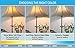 Gold Stars F3528002 Natural White LED RV Ceiling Double Dome Light (Fixture Double 921 Wedge 12v)