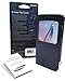 Samsung S-View Flip Coverfor Samsung Galaxy S6 - Black w/Stylus - Retail Packing