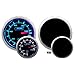 Oil Pressure Gauge- Electrical Blue/white Performance Series 52mm (2 1/16