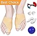 Bunion Corrector and Bunion Relief, Bunion Splint Pads for Hallux Valgus, Big Toe Joint, Hammer Toe, Toe Separators Spacers Straighteners with Foot Massage Ball