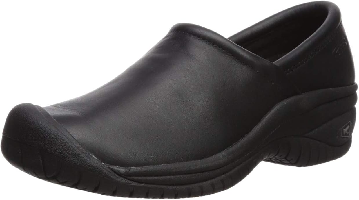 keen utility men's ptc slip on work shoe