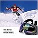 Aphse Outdoor Glasses Snowboard Ski Goggles Sunglasses Eyewear Adjustable UV Protective Portable Motorcycle Goggles Eyewear Dust-Proof Protective Combat Goggles Play Games Protective Glasses