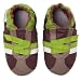 Momo Baby Infant/Toddler Z-Strap Sneaker Soft Sole Leather Shoes