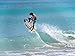 Zap Medium Wedge Skimboard, Choose Color, Fiberglass, for Kids & Adults, Rider Weight Limit 140 lbs (Exact Design Blue Halo)