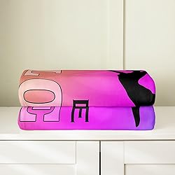 Ballet Bed Blanket Kids,Dance Pink Purple Blue