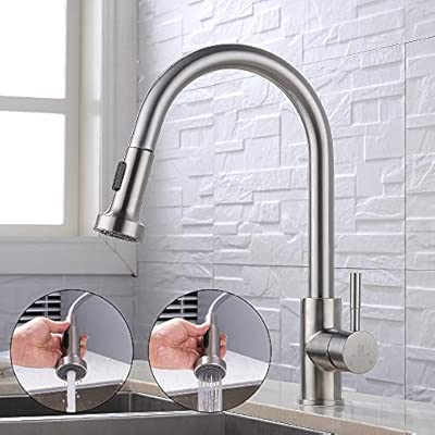 Homelody Kitchen Tap Extendable Tap Kitchen With Shower Mixer Tap