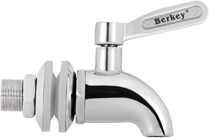 Geniune Berkey Stainless Steel Spigot - Fits all Berkey Stainless Steel Systems (Original Version): Kitchen & Dining