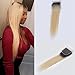 Choshim Hair Pre Plucked Ombre Lace Closure Hairpiece 1B/613 Dark Roots Blonde Silky Straight Lace Closure Virgin Brazilian Hair with Free Part Lace Front Closure 12inches