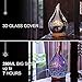 280ml Essential Oil Diffuser 3D Glass Aromatherapy Ultrasonic Humidifier – 7 Color Changing LEDs, Waterless Auto-Off,Timer Setting, BPA Free for Home Hotel Yoga Leisure SPA Giftthumb 4