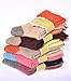 Field4U Women's Crew Socks Wool Thick Winter 5-Pack - Colorful,Medium