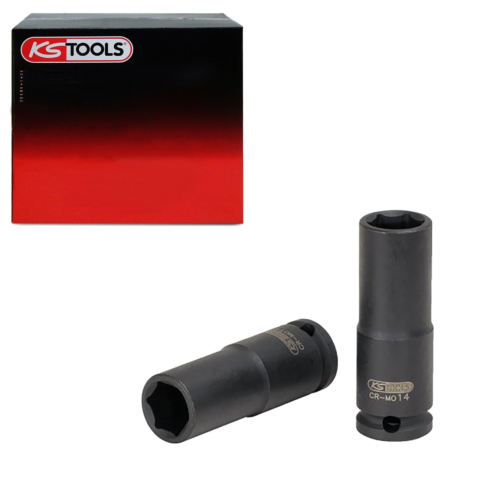 KS Tools 515.1417 Impact Socket Deep 3/4-inch 17mm