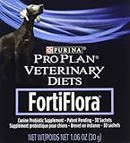 Purina Veterinary Diets FortiFlora Probiotic Supplement for Dogs - 30 Pkts