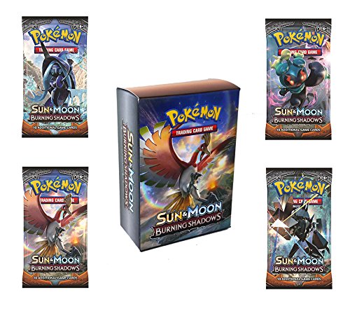 Pokemon Sun And Amp Moon Burning Shadows Bundle 4 Booster | Desertcart  Maldives