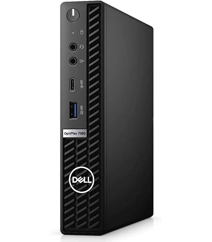DELL OptiPlex7090 Micro 32GB/256GB+1TB ① Dell OptiPlex 7090 Micro Form Factor Desktop Computer, Intel Core