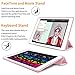 DTTO Case for iPad Air 3rd Gen 2019/iPad Pro 10.5 2017, Slim Fit Lightweight Smart Case with Soft TPU Back Cover[Auto Sleep/Wake], Rose Gold