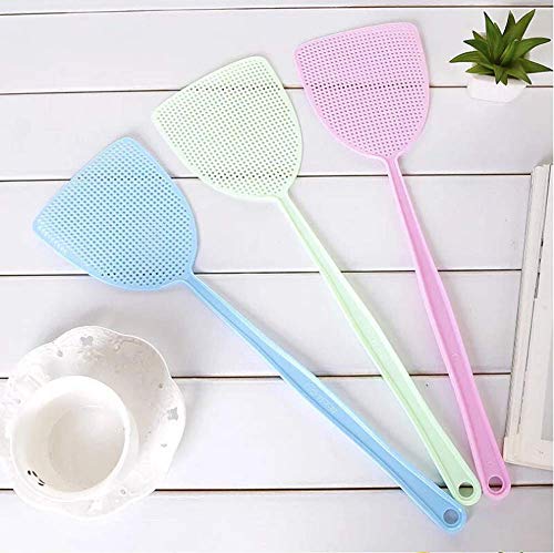 image for XLSFPY Fly Swatter 5 Pack Flyswatter 44 x 12cm (Approx 17.32 x 4.72 in