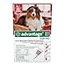 Advantage II for Dogs 21 to 55 lbs - 4 pack