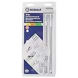 Kobalt 337336 10-Piece 1/4, 3/8, and 1/2-Inch Drive