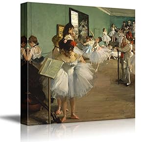 The Dance Class by Edgar Degas - Canvas Art Print